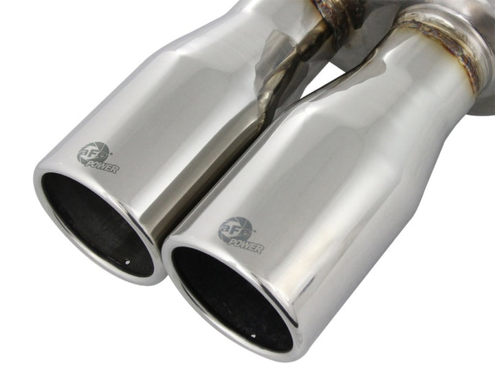 aFe MACHForce XP Exhaust System with Dual Tips - Mini Cooper S L4 1.6L R56/R57/R58