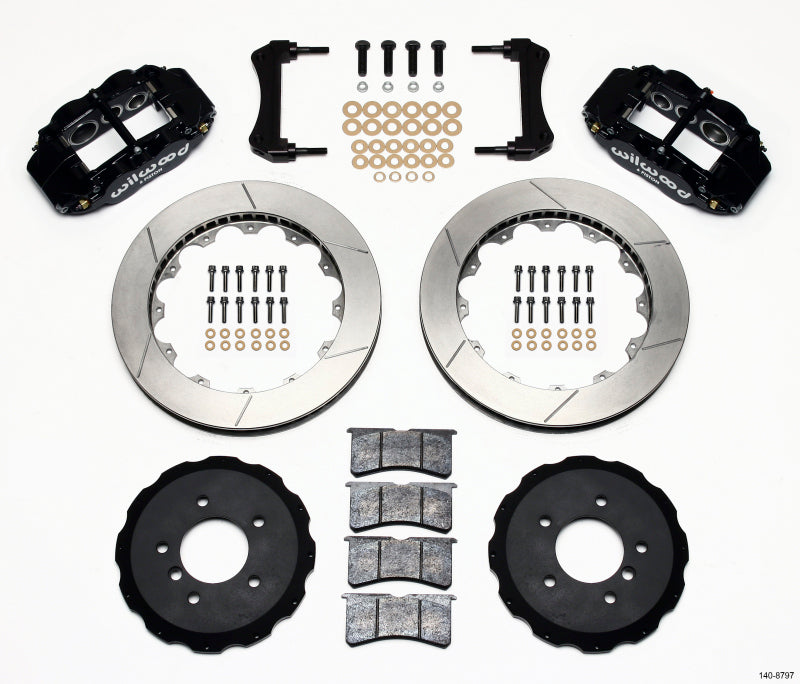 Wilwood Narrow Superlite 6R Front Hat Kit 13.06in BMW M3 1995-1999 - OneFastShop