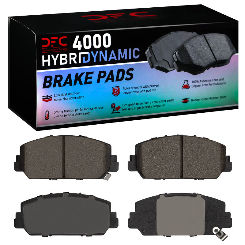 DFC Brake Pads 4000 Hybridynamic Honda Civic Sedan Front 2013-2022