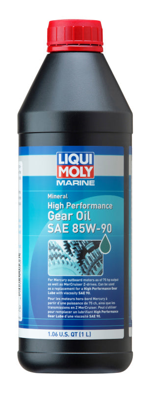 LIQUI MOLY Marine High Performance Gear Oil SAE 85W90 Fully Synthetic 1L