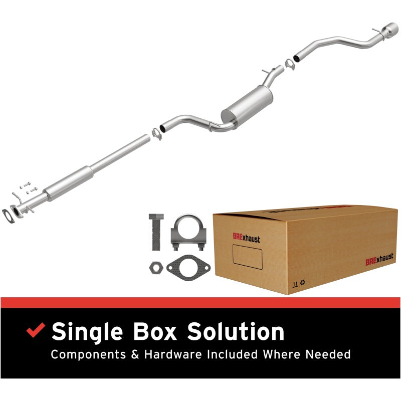 BRExhaust 2008–2011 Ford Focus 2.0L Exhaust Kit Complete Replacement Direct Fit - OneFastShop