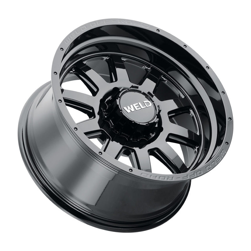 Weld Off-Road W168 Wheel – 20X10 Stealth 6X135 6X139.7 ET-18 BS4.75 Gloss Black (106.1) - OneFastShop