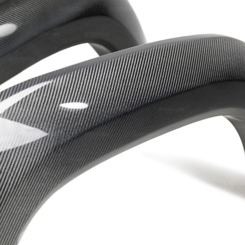 Seibon Carbon Fiber Rear Fender Flares - Toyota Tacoma 2015-2021 - Pair, image 5