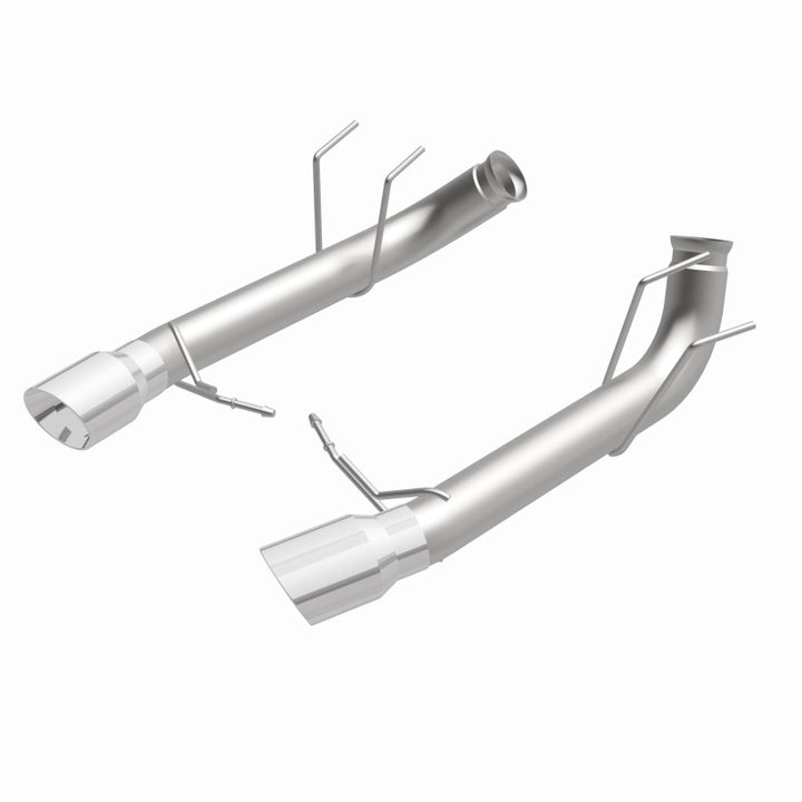 Magnaflow Dual Split Rear Exit Stainless Axle-Back Cat Back Exhaust Competition for 2013-2014 Ford Mustang GT Boss 302 - OneFastShop