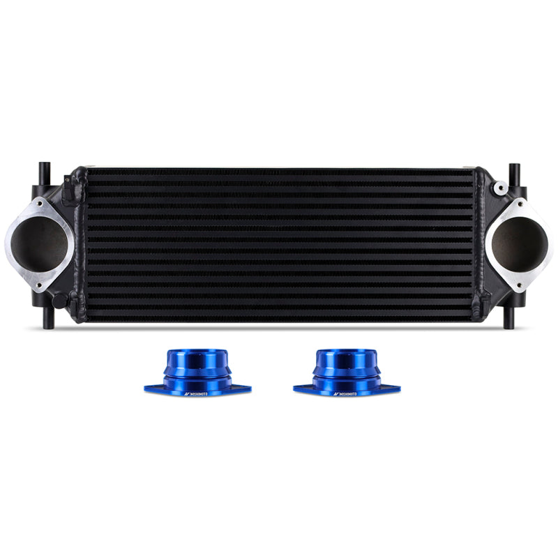 Mishimoto Stock Location Intercooler Kit - Ford 2.3L Bronco 2021-2026 - Polished Pipes - Black Core, image 4