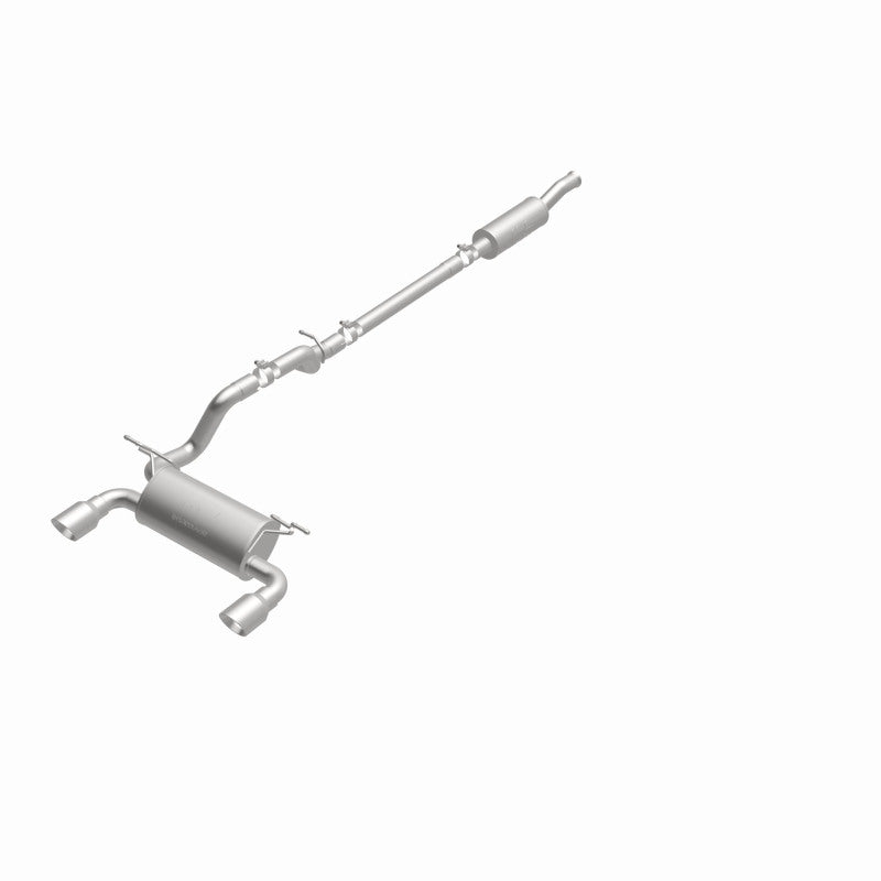 MagnaFlow 2018+ Jeep Wrangler 3.6L 409 SS Dual Split Rear Exit Polished Tips Cat-Back Exhaust - OneFastShop