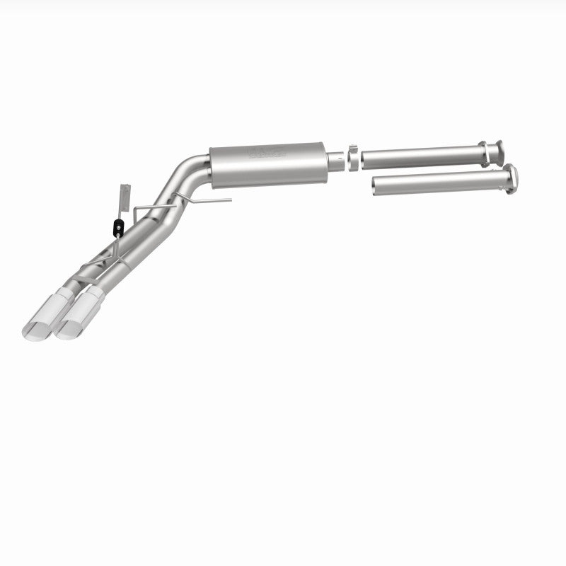 Magnaflow Street Series Cat-Back Exhaust System - Polished Side Exit for 15-21 Ford F-150