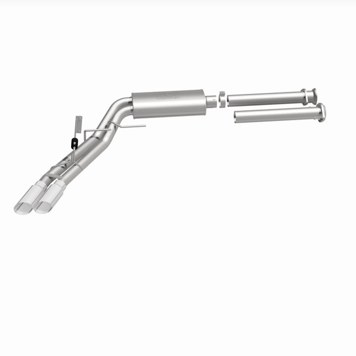 Magnaflow Street Series Cat-Back Exhaust System - Polished Side Exit for 15-21 Ford F-150