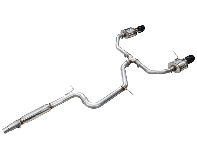 AWE Tuning Touring Edition Cat-Back Exhaust - VW Jetta GLI Mk7.5 (2022-2025), Diamond Black Tips, image 15