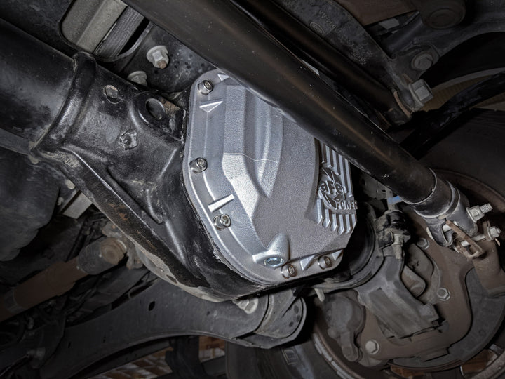 aFe Dana 60 Front Differential Cover Raw With Machined Fins 17-20 Ford Trucks