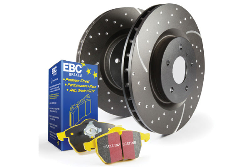 EBC S5 Brake Pad and Rotor Kit for 1996-2002 Toyota 4Runner - OneFastShop