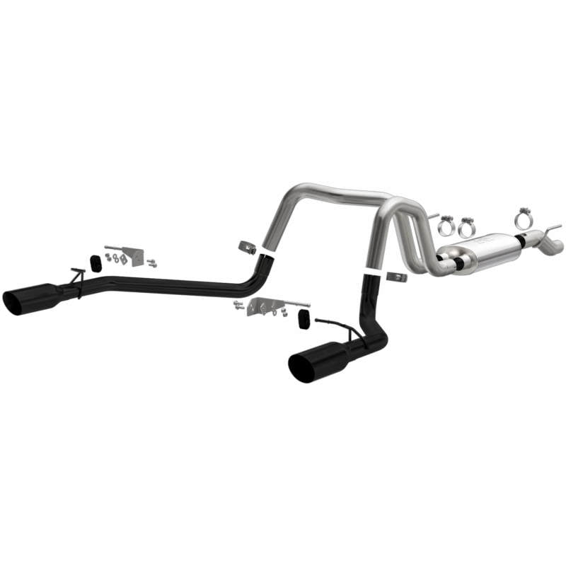 Magnaflow Street Series Cat-Back Exhaust System - Dual-Split Rear Exit for 2021-2023 Ford F-150 - OneFastShop