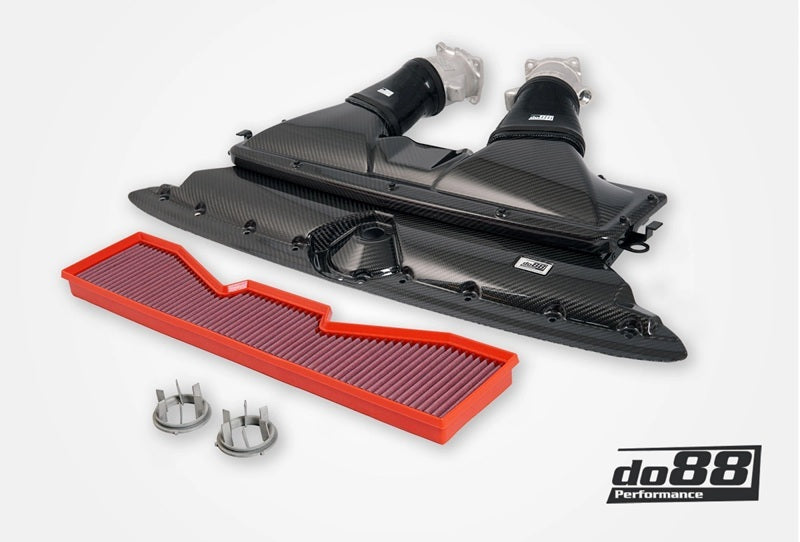 do88 Carbon Fiber Intake System with OE Air Straighteners - Audi RS6 / RS7 (C8) 2020-2026