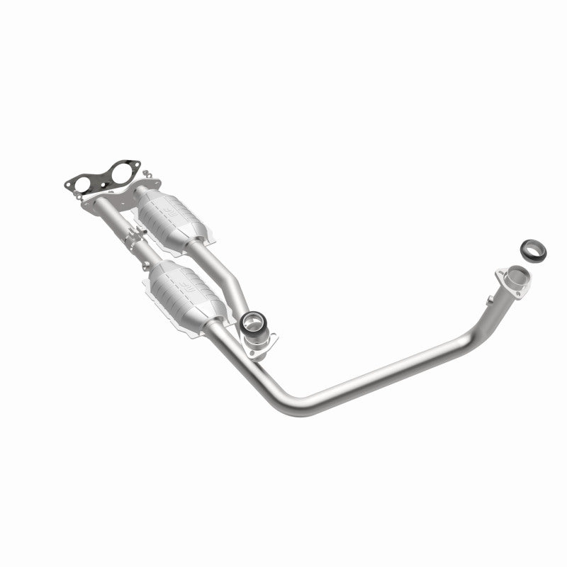 MagnaFlow Catalytic Converter DF Dual Outlet for GM Truck/SUV 96 - OneFastShop