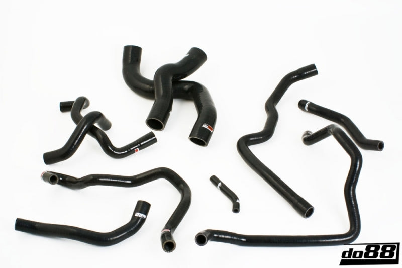 do88 Silicone Coolant Hose Kit - BMW M3 S65 (E90/E92) 2007-2013 - Black