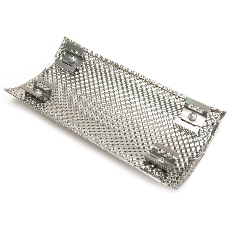 DEI Pipe Shield Stainless Steel Heat Barrier - 8.5in x 4.5in