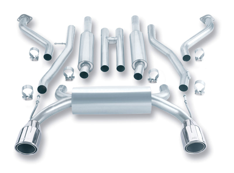 Borla True Dual Cat-Back Exhaust System for 03-08 Nissan 350Z - OneFastShop