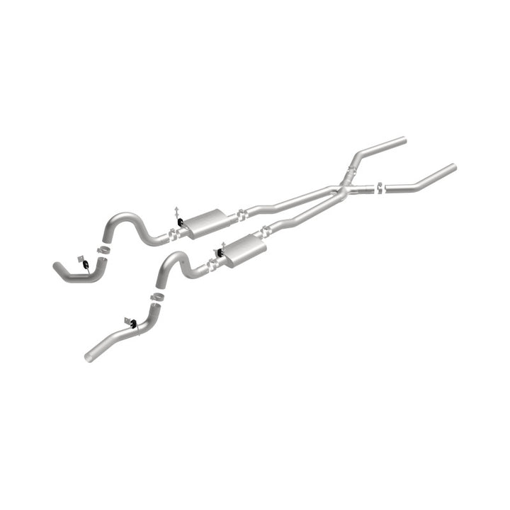 Magnaflow Street Series Exhaust System - GM A-Body 3inch - 64-67 Buick Skylark, Special, Chevrolet Chevelle, El Camino, Malibu, Monte Carlo, Oldsmobile, Pontiac GTO - OneFastShop