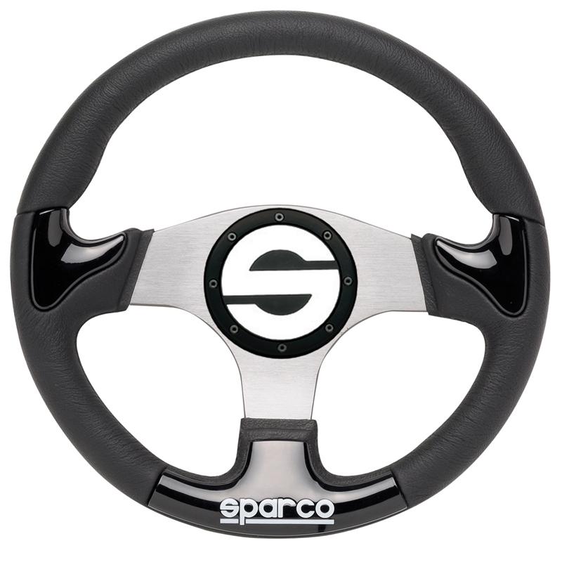 Sparco P 222 Steering Wheel Black Racing Edition (222)