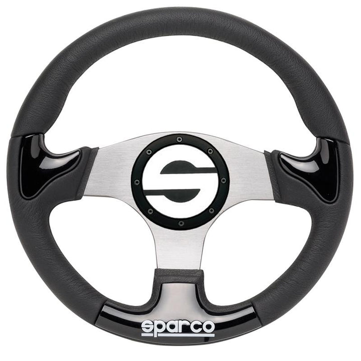 Sparco P 222 Steering Wheel Black Racing Edition (222)