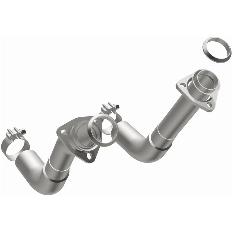 Magnaflow 2-Piece Front Exhaust Pipe Kit for 66-72 Chevy C10 Pickup V8 2in Tubing with Clamps and Inlet Flanges