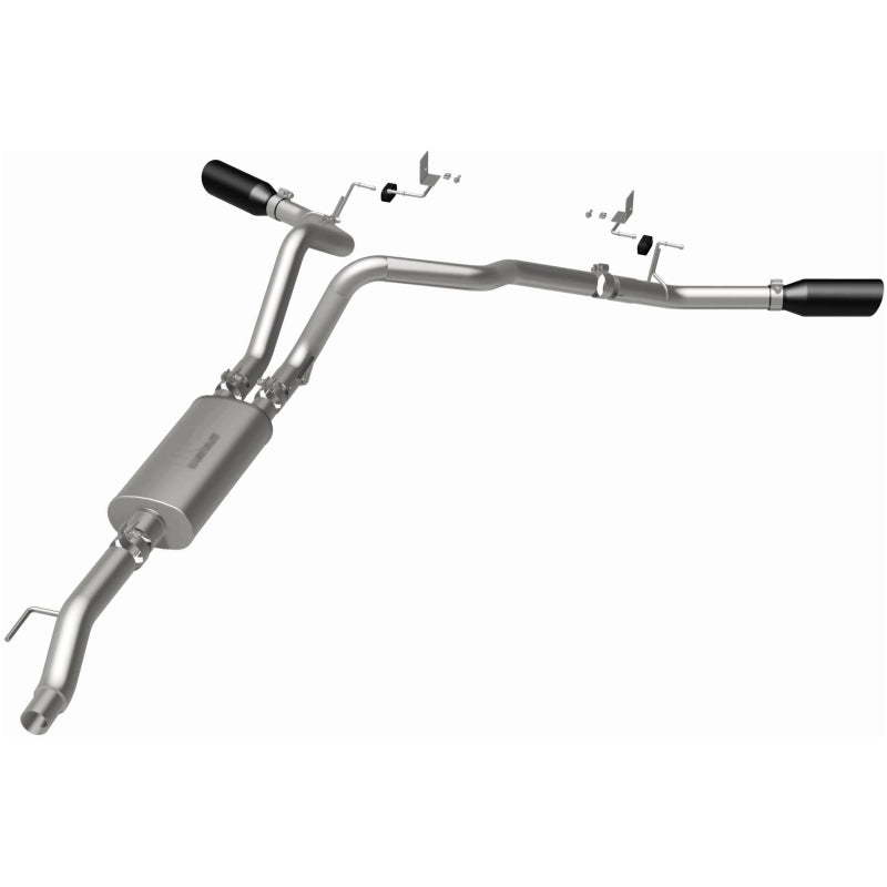 Magnaflow Cat-Back Performance Exhaust System for 2020 Ford F-150 V8 5.0L with Aggressive Sound and Dual Split Rear Exit - OneFastShop