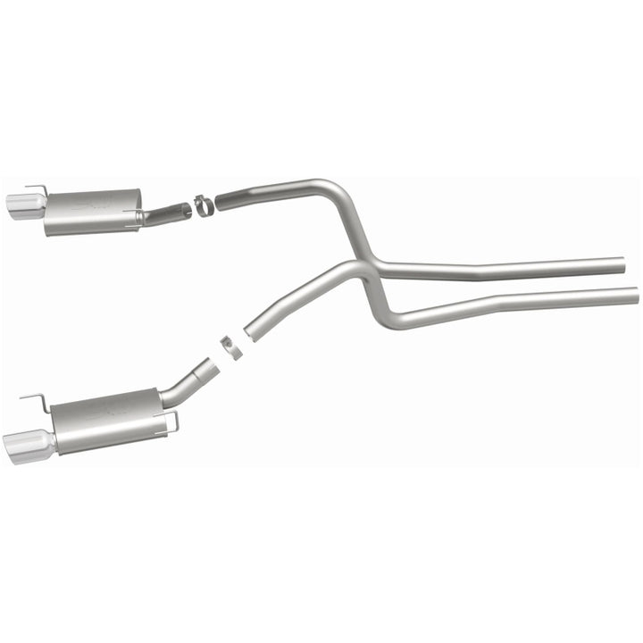 Magnaflow Street Series Cat-Back Exhaust System for 05-09 Ford Mustang GT 4.6L V8 - OneFastShop
