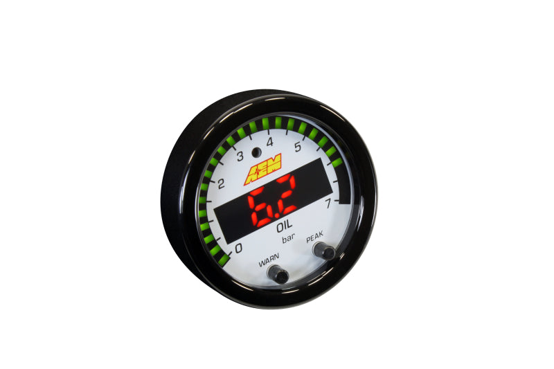 AEM X-Series Pressure Gauge - 0-100 PSI, image 7
