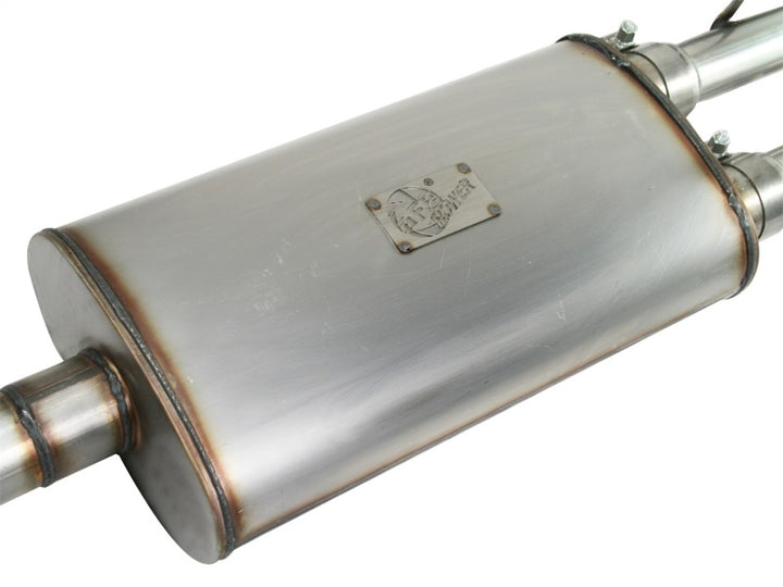 aFe MACHForce XP Exhaust Cat-Back SS-409 for 07-09 Toyota Tundra V8 5.7L with Polished Tip - OneFastShop