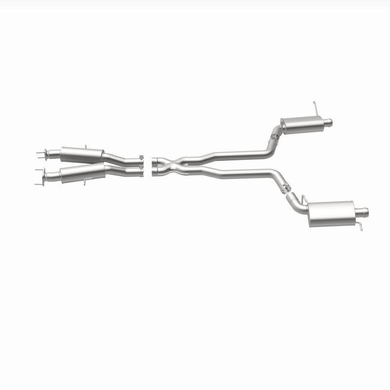 MagnaFlow Stainless Cat Back Exhaust System - Jeep Grand Cherokee V8 6.4L Dual Split Rear Exit