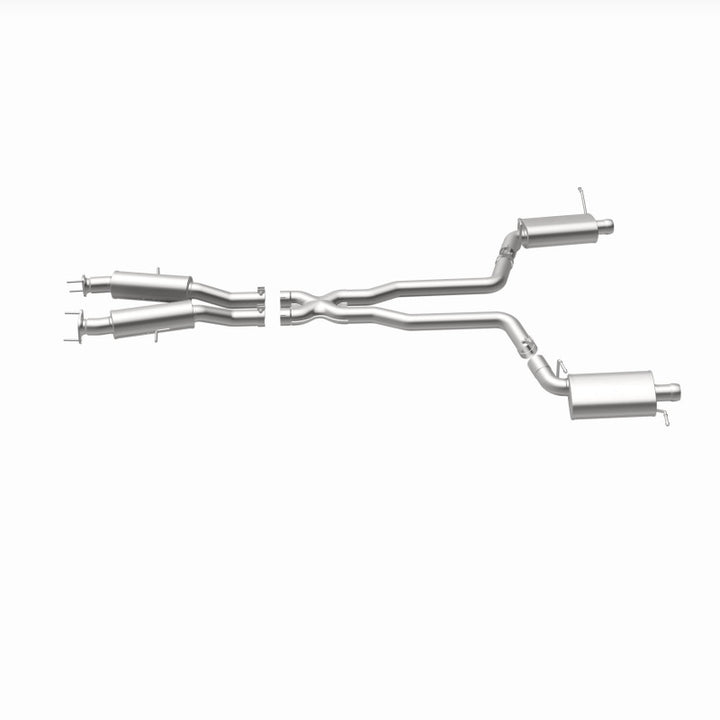 MagnaFlow Stainless Cat Back Exhaust System - Jeep Grand Cherokee V8 6.4L Dual Split Rear Exit
