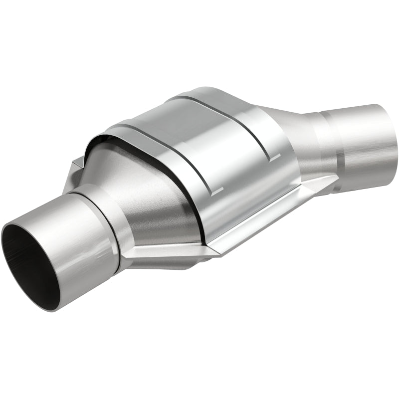 Magnaflow Catalytic Converter Universal 2.50 Angled Inlet OEM Compatible with Multiple Ford and Chevrolet Models