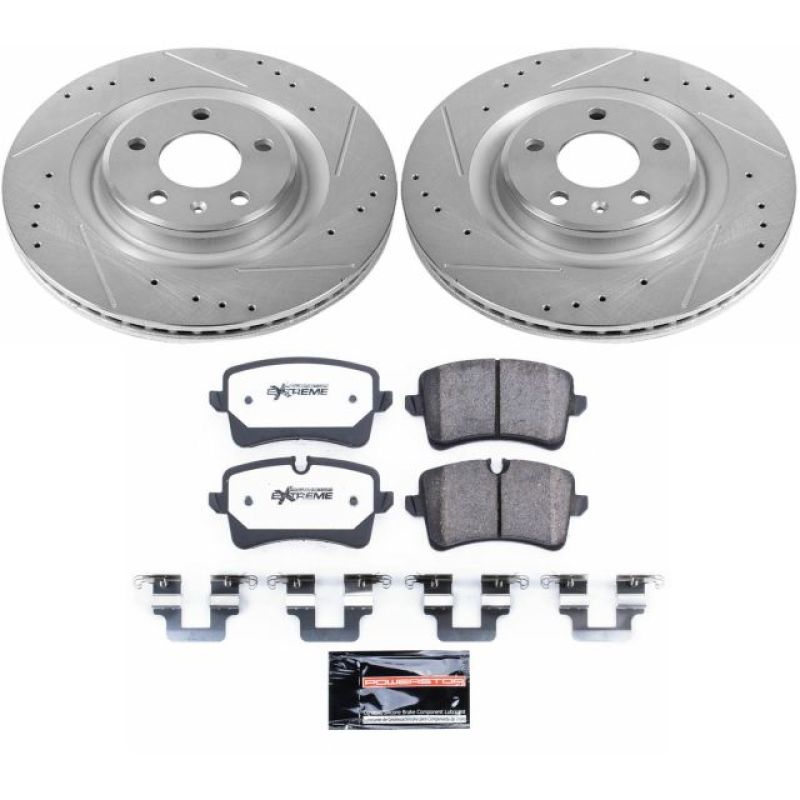 PowerStop Z26 Street Warrior Rear Brake Kit - Audi A6 / A7 2012-2018