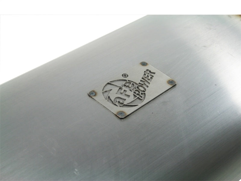 aFe MACHForce XP Exhaust Cat-Back for 2004–2012 Nissan Titan V8 5.6L – 2.5/3 in. SS–409 with Polished Tip
