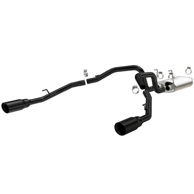 Magnaflow Performance Exhaust System Black Stainless Dual Split Rear Exit for 09-15 Dodge Ram 1500 V8 - OneFastShop