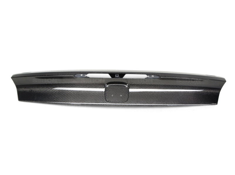 Seibon Carbon Fiber Trunk Garnish for 14-15 Honda Civic Si Coupe