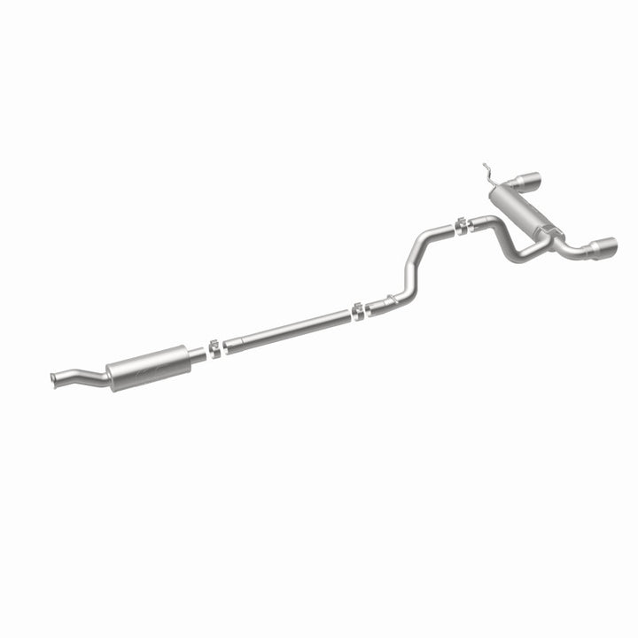 MagnaFlow 2018+ Jeep Wrangler 3.6L 409 SS Dual Split Rear Exit Polished Tips Cat-Back Exhaust - OneFastShop