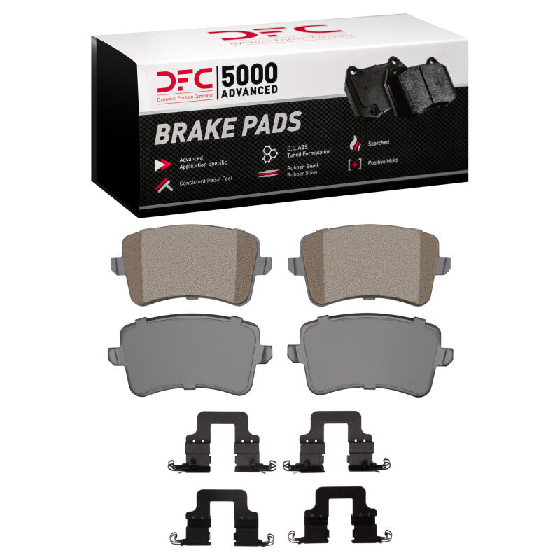 DFC 5000 Advanced Ceramic Rear Brake Pads - Audi A4 / A5 / Q5 2012-2017