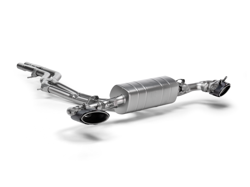 Akrapovic Evolution Race Line Exhaust System for 2025 Audi RSQ8 – Titanium (link pipe CO-AU/T/5 required) - OneFastShop
