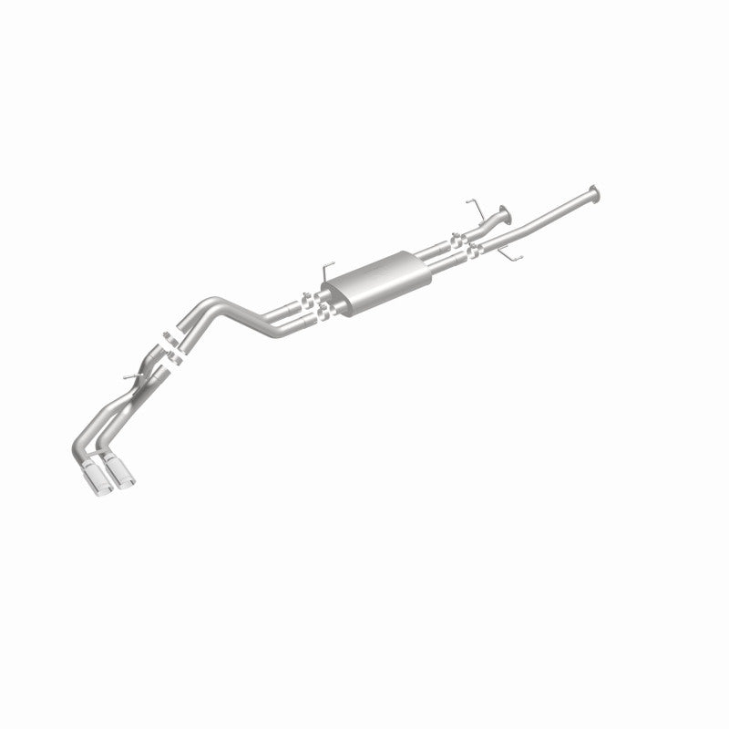 MagnaFlow Exhaust System for 14 Toyota Tundra V8 Stainless Steel Dual Rear Exit - OneFastShop