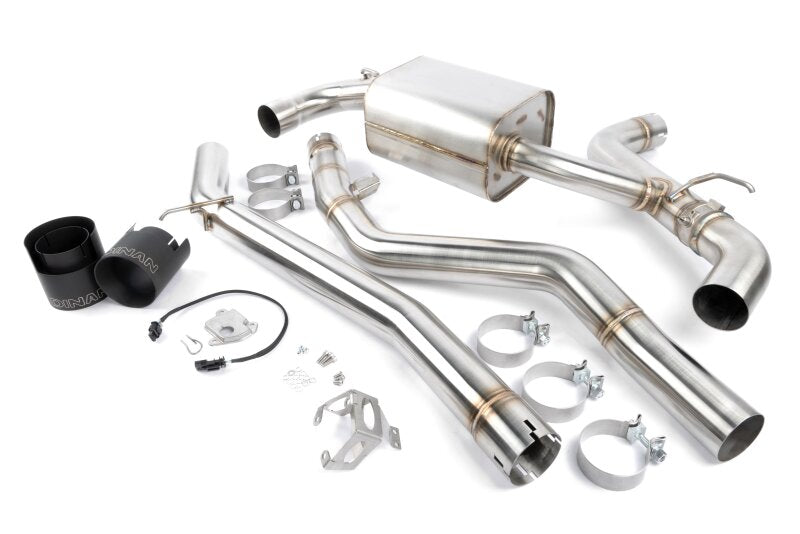 Dinan Valved Cat-Back Exhaust - Toyota GR Supra 3.0 (A90/A91) 2020-2026 - Black Tips