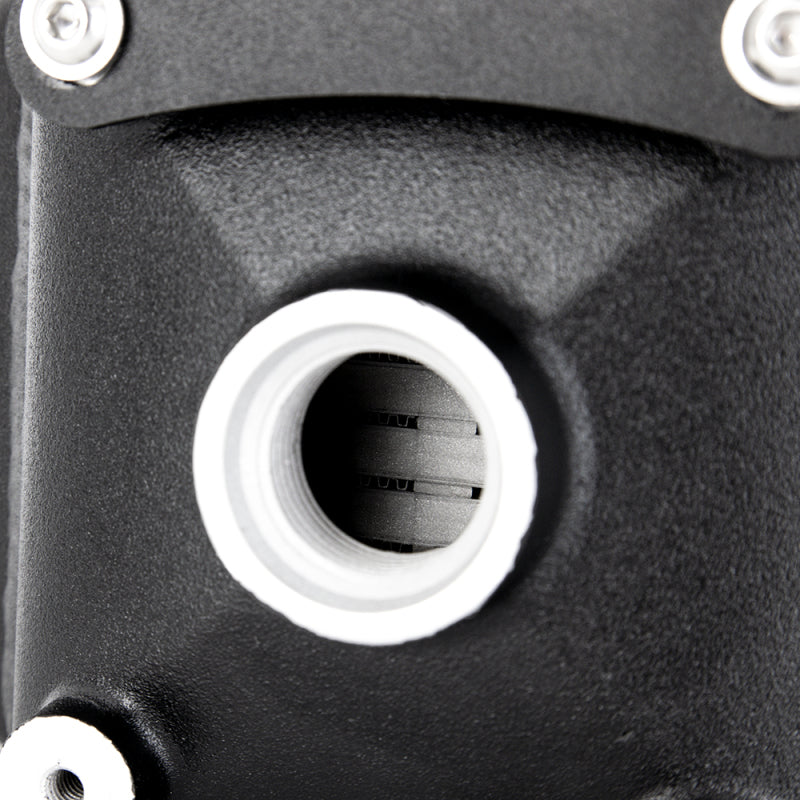 Air To Water Intercooler Single Pass 1000HP Opposite Inlet