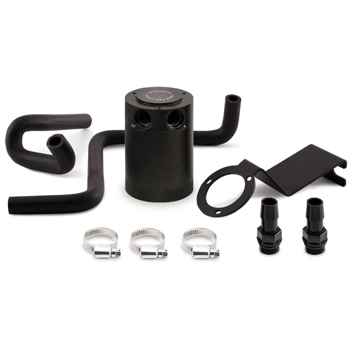 Mishimoto Baffled Oil Catch Can Kit Black for Subaru BRZ / Toyota 86 / Scion FR-S - 2013-2016 / 2017-2020 - OneFastShop