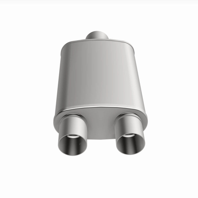 MagnaFlow Performance Muffler 4X9 SS Trb 18 3/2.5 - Various Chevy, Dodge, Ford, GMC