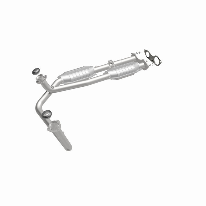 MagnaFlow Catalytic Converter DF Dual Outlet for GM Truck/SUV 96 - OneFastShop