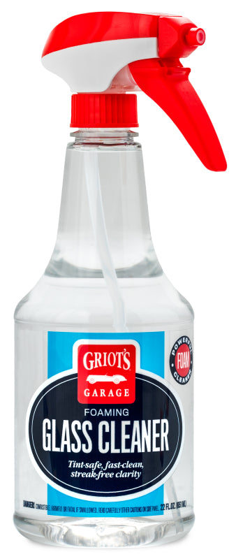 Griot's Garage Foaming Glass Cleaner - 22 oz Ammonia-Free, Tint Safe