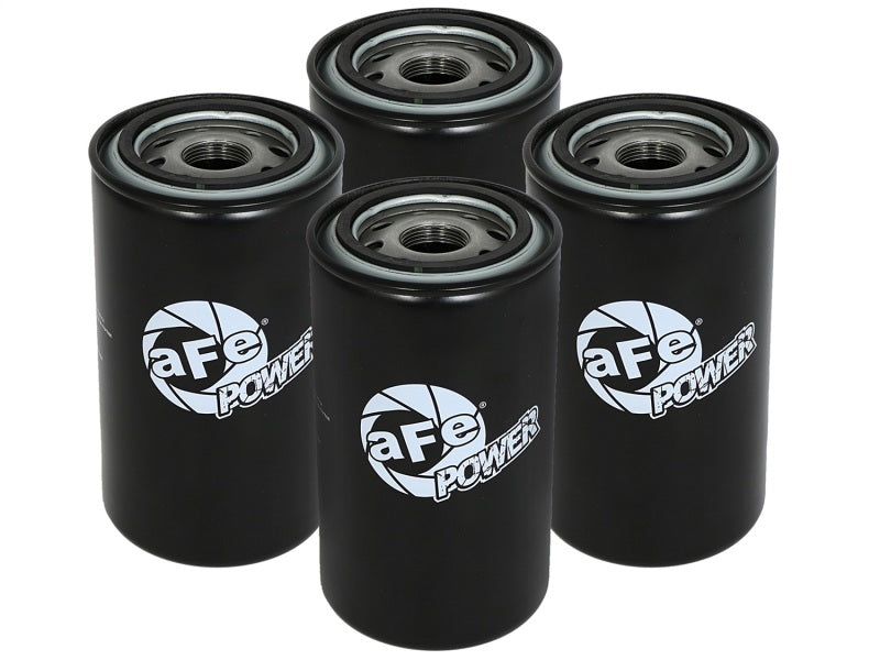 aFe ProGuard D2 Oil Filters for 89-16 Dodge Diesel Trucks L6-5.9L/6.7L (4 Pack)