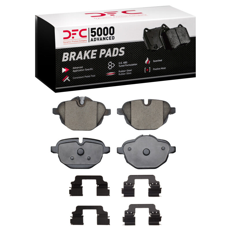 DFC 5000 Advanced Ceramic Rear Brake Pads with Hardware - BMW X3 / X4 2011-2020