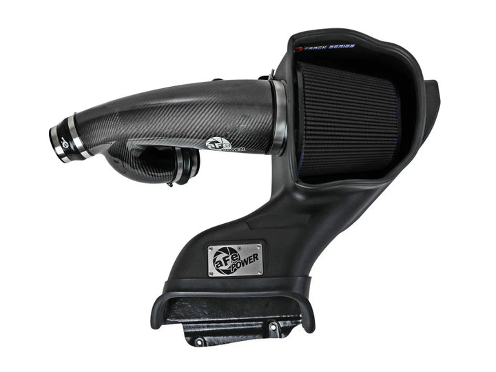 aFe Track Series Carbon Fiber Cold Air Intake System with Black Pro 5R Filter for 2021-2024 Ford F150 Raptor