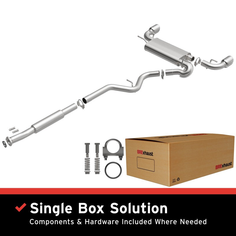 MagnaFlow BRExhaust Direct-Fit Cat-Back Exhaust - Subaru BRZ / Toyota 86 2013-2023